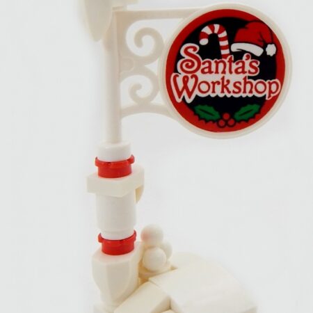 LEGO Santa's Workshop Sign