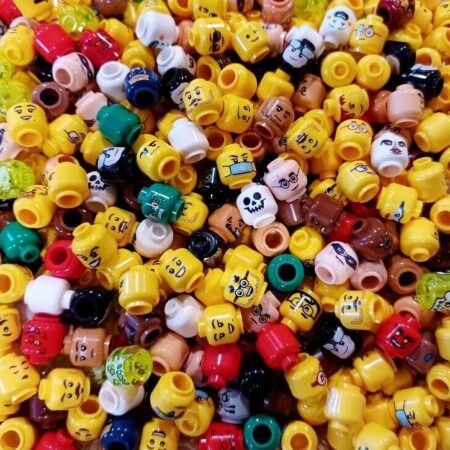 5-Pack of Mystery LEGO Heads