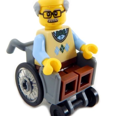 LEGO Grandpa in a Wheelchair