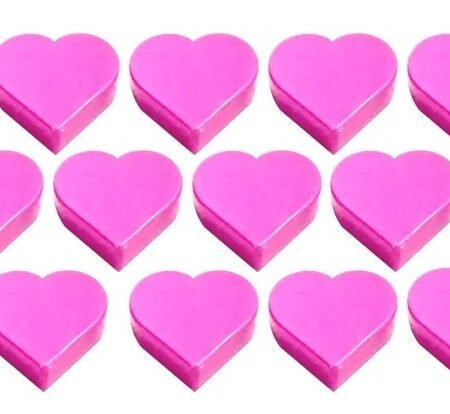 12-Pack of Pink LEGO Hearts (more couldn't hurt)