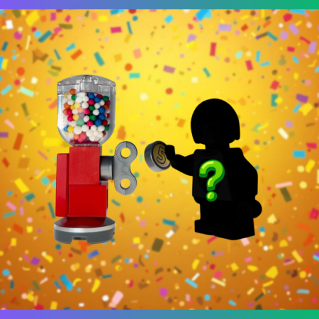 LEGO Gumball Machine with Mystery Kid