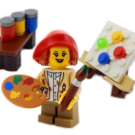 LEGO Female Art Student