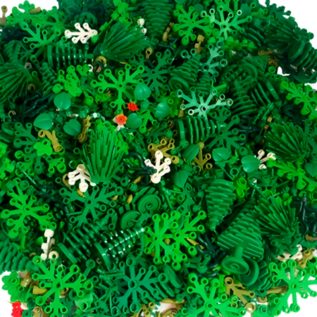 25-Pack of Mystery LEGO Greenery Pieces