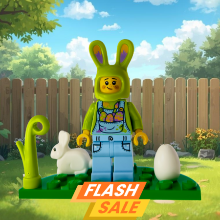 LEGO Easter Bunny with Bunny Scene