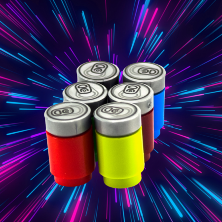 6-Pack of LEGO Caffeinated Drinks