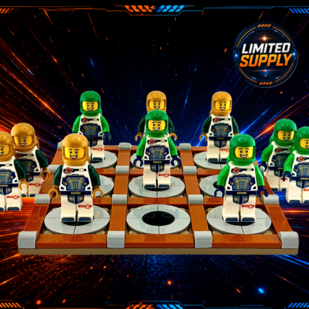 LEGO Astronaut Tic-Tac-Toe