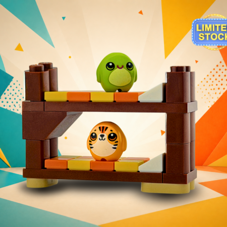 LEGO Bunkbed with Squishies